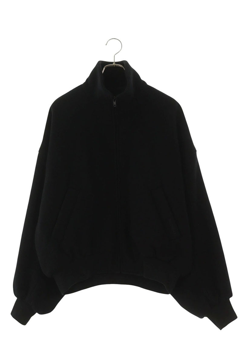 バレンシアガ BALENCIAGA　サイズ:M 857677 TQU14 クロップドジップアップブルゾン(ブラック)【035062】【BS99】【メンズ】【中古】bb428#rinkan*B｜RINKAN