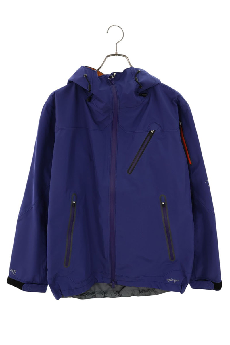 ステューシー STUSSY 大きさ:L  AFDICEGEAR GORE-TEX ゴアテックスマウンテンジャケットブルゾン(青碧)【106062】【BS99】【メンズ】【中古】bb33#rinkan*A