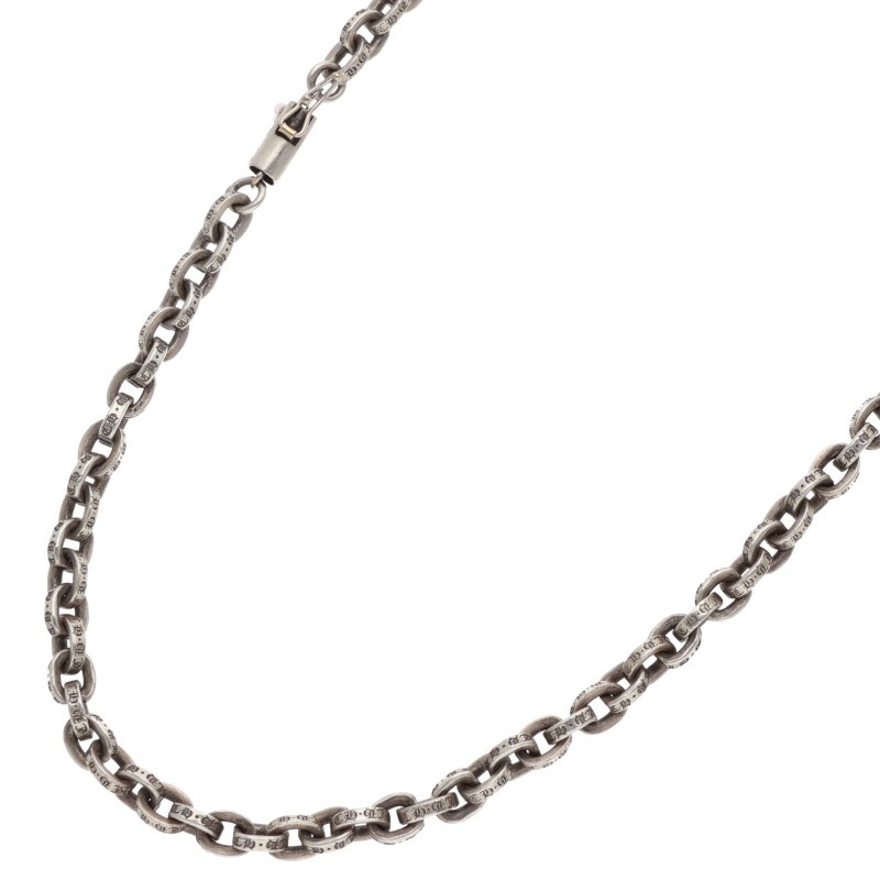 クロムハーツ Chrome Hearts 大きさ:20inch  PAPER CHAIN 20 調査報告チェーン店20inch しろがね色首飾り(しろがね色 37.37g)【506062】【聞き入れる15】【小物】【中古】bb492#rinkan*B