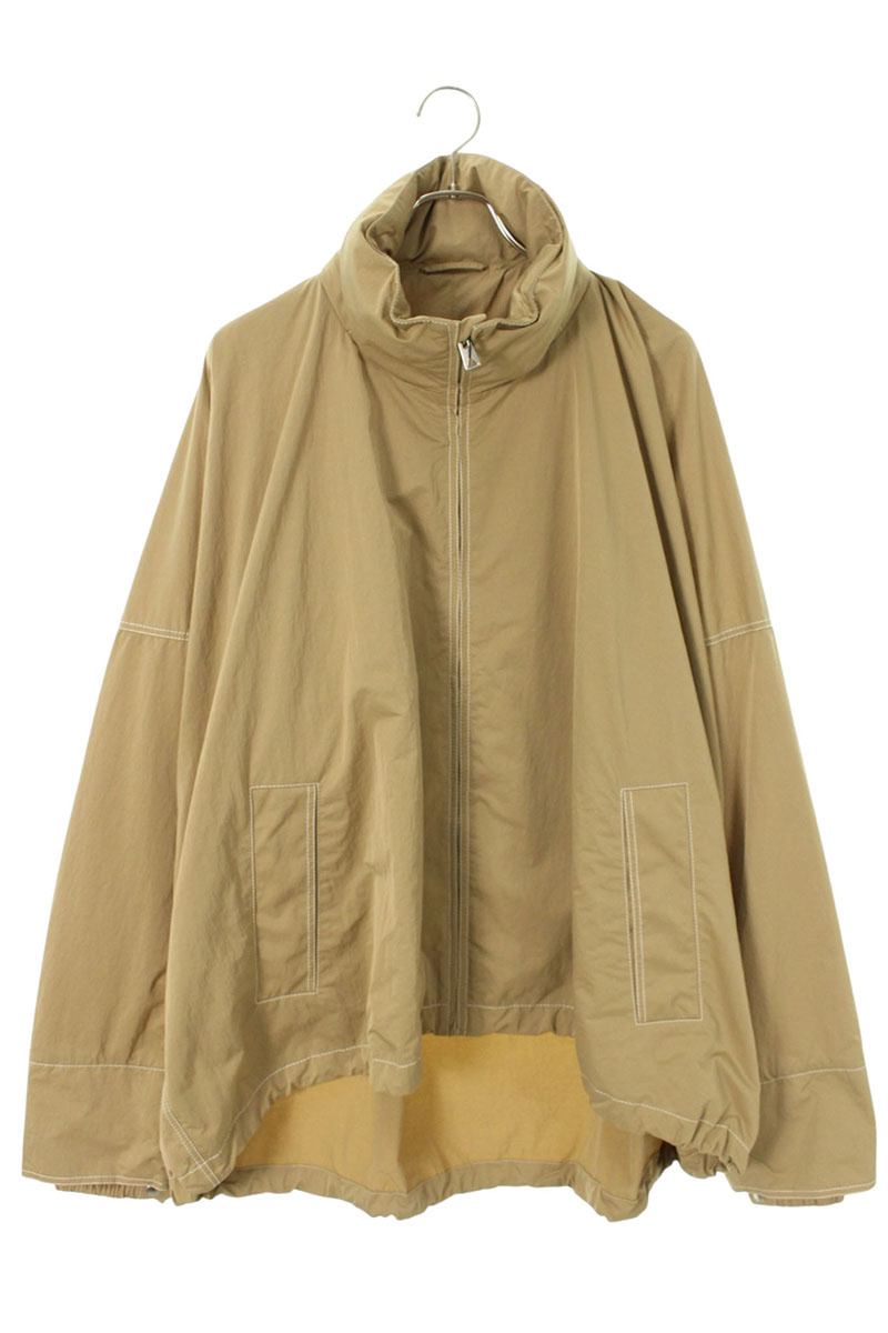 ボッテガヴェネタ BOTTEGA VENETA　サイズ:XL 767969 VF4K0 テックナイロンジップブルゾン(ベージュ)【035062】【BS99】【メンズ】【中古】bb412#rinkan*S｜RINKAN