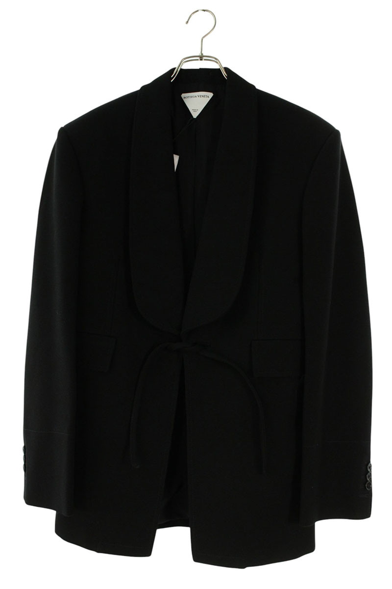 ボッテガヴェネタ BOTTEGA VENETA 大いさ:44  736047 V2KT0 テーラードジャケット(黒いこと)【306062】【BS99】【メンズ】【中古】bb412#rinkan*A