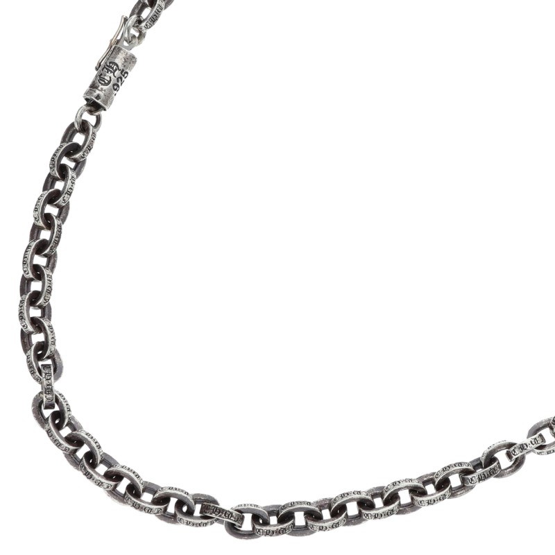 クロムハーツ Chrome Hearts 大きさ:30inch  PAPER CHAIN 30 調査報告チェーン店30inch しろがね色首飾り(しろがね色 49.36g)【206062】【SS07】【小物】【中古】bb406#rinkan*B