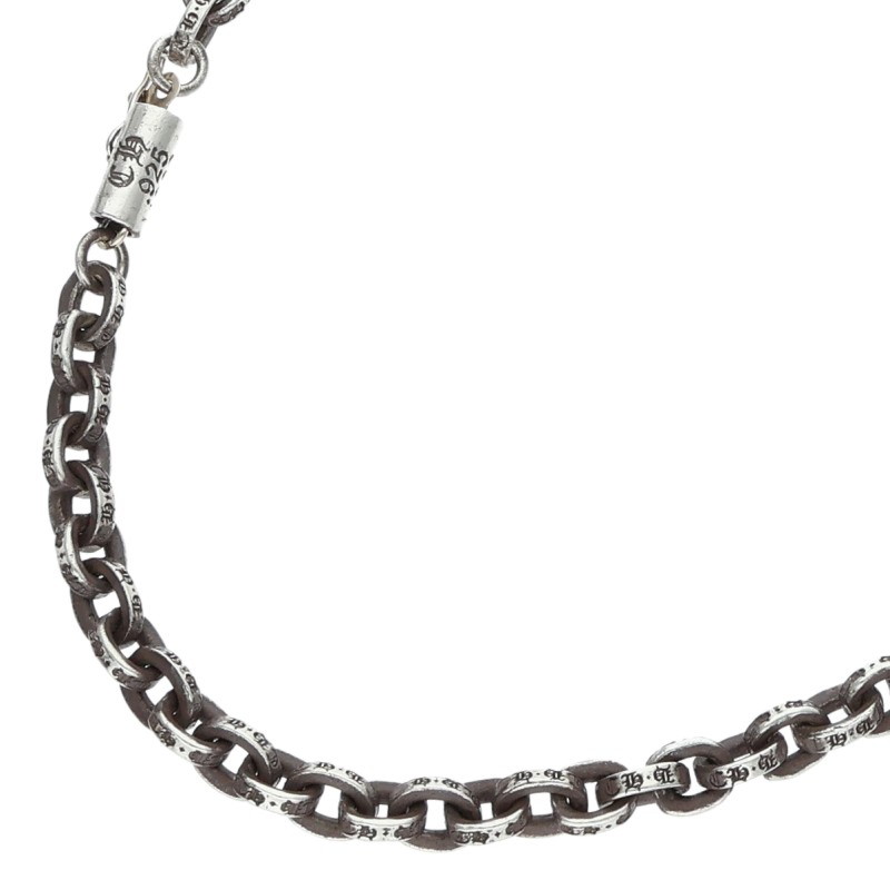 クロムハーツ Chrome Hearts 大きさ:18inch  PAPER CHAIN 18 調査報告チェーン店18inch しろがね色首飾り(しろがね色 33.79g)【706062】【聞き入れる15】【小物】【中古】bb492#rinkan*B