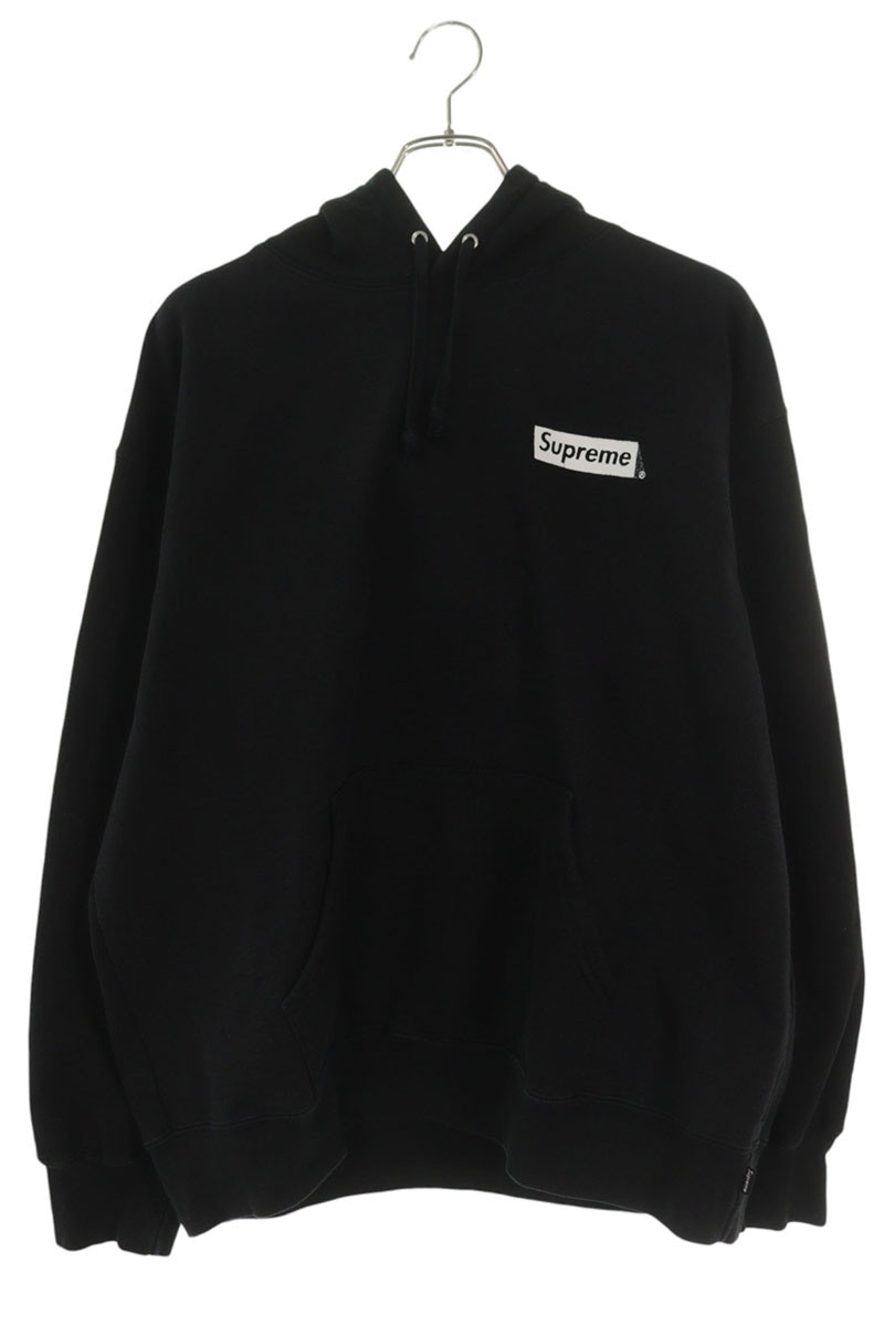 シュプリーム SUPREME 大いさ:L  23AW  Catwoman Hooded Sweatshirt キャットウーマンプリントパーカー(黒いこと)【206062】【BS99】【メンズ】【中古】bb428#rinkan*B
