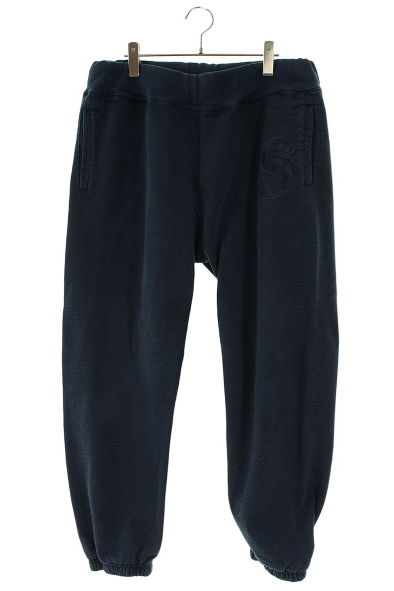 シュプリーム SUPREME 大きさ:L  17AW  Tonal S Logo Sweatpant トーナルSロゴスウェットロングパンツ(米国海軍)【306062】【BS99】【メンズ】【中古】bb212#rinkan*C