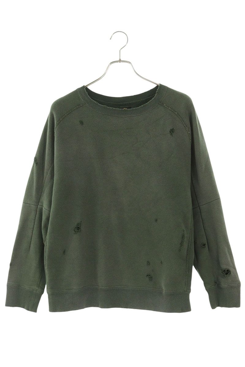ニードルス Needles 大きさ:S  Darts Sweat Shirt QV368 不都合製作流汗(緑であること)【406062】【BS99】【メンズ】【中古】bb187#rinkan*B
