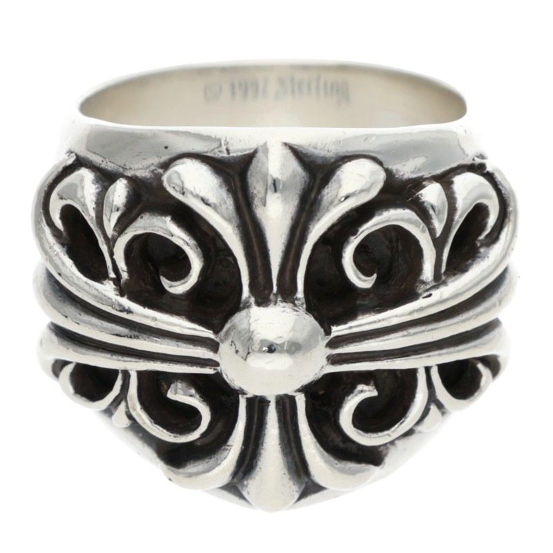 クロムハーツ Chrome Hearts サイズ:15号 KEEPER キーパー シルバーリング(シルバー 21.85g)【606062】【OK15】【小物】【中古】bb33#rinkan*B |RINKAN
