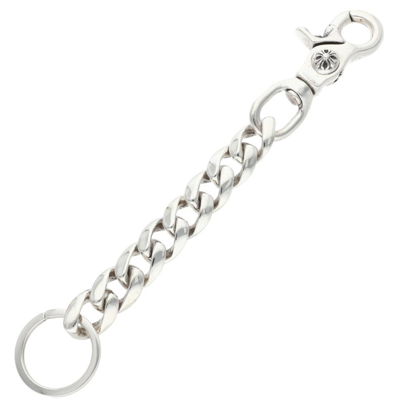 クロムハーツ Chrome Hearts　サイズ:ロング CLP CHN CLASSIC-L ロングクラシックリンク シルバーキーチェーン(シルバー 80.17g)【706062】【GZ11】【小物】【中古】bb33#rinkan*C ｜RINKAN 270,765円
