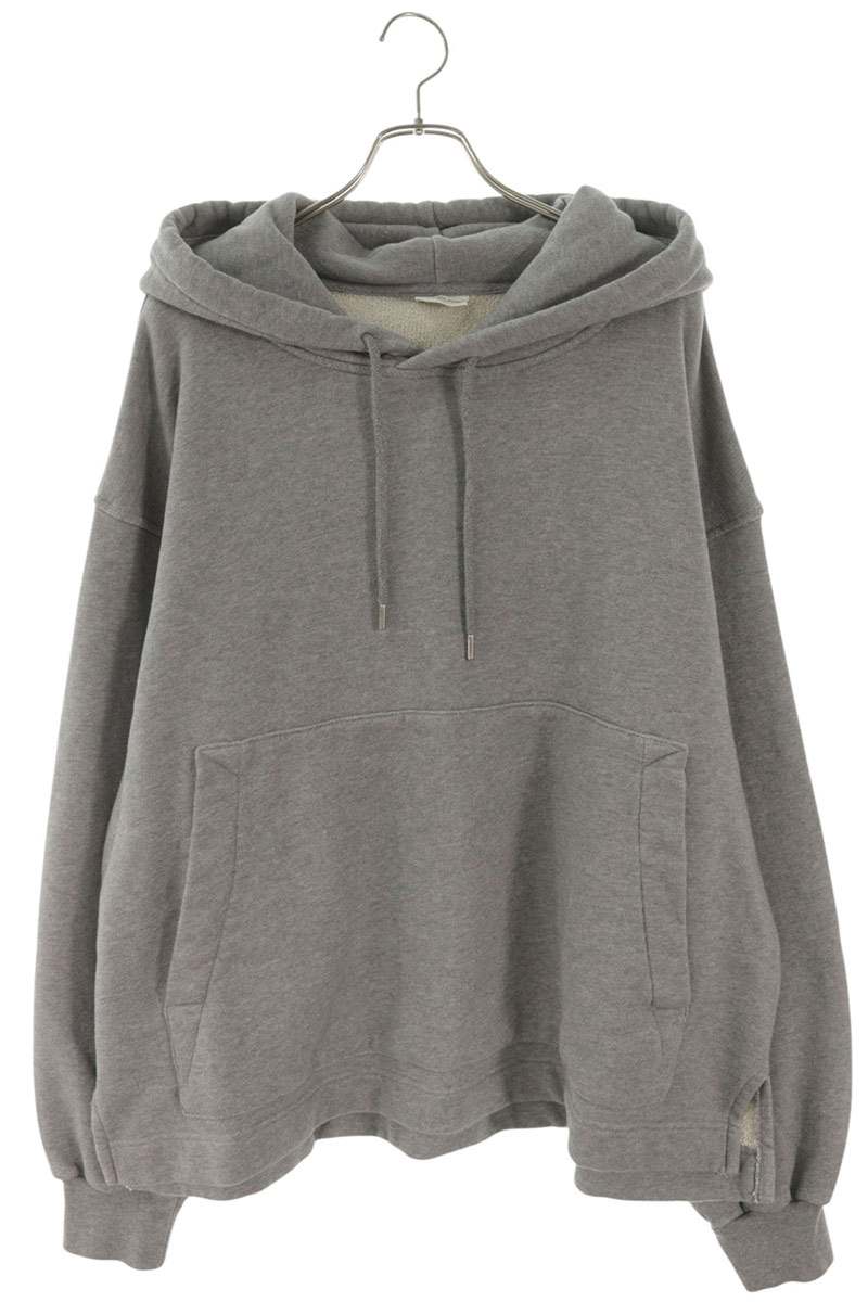 ドリスヴァンノッテン DRIES VAN NOTEN 大きさ:L サイトスリットプルオーバーパーカー(薄墨色)【506062】【BS99】【メンズ】【中古】bb18#rinkan*B