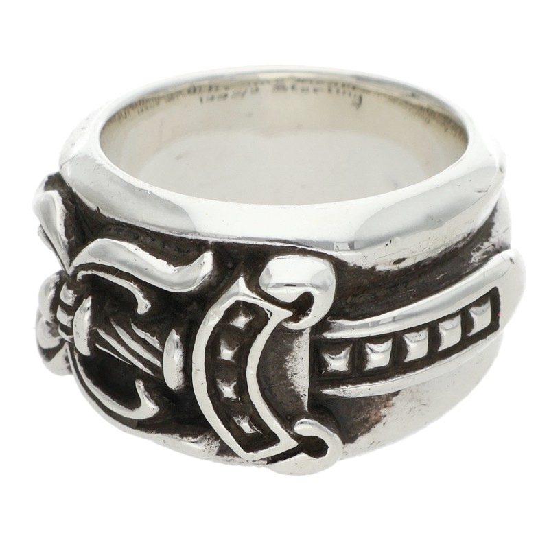クロムハーツ Chrome Hearts サイズ:7.5号 DAGGER ダガー シルバーリング(シルバー 14.26g)【606062】【OS06】【小物】【中古】bb470#rinkan*B |RINKAN
