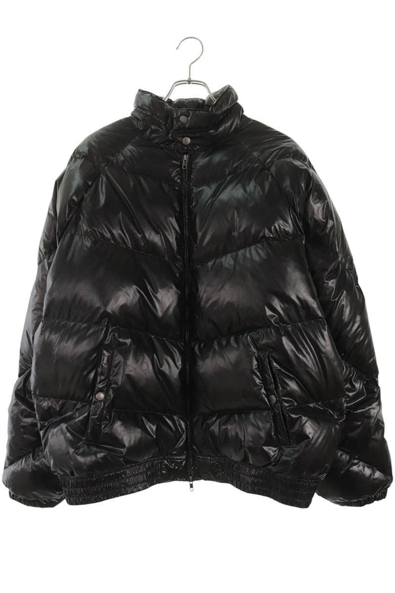 シュプリーム SUPREME ×打つこと schott 大きさ:XL  26SS  Schott Glossy Lightweight Down Puffer Jacket グロッシーライトウェイトダウンジャケット(黒いこと)【606062】【BS99】【メンズ】【中古】bb187#rinkan*B