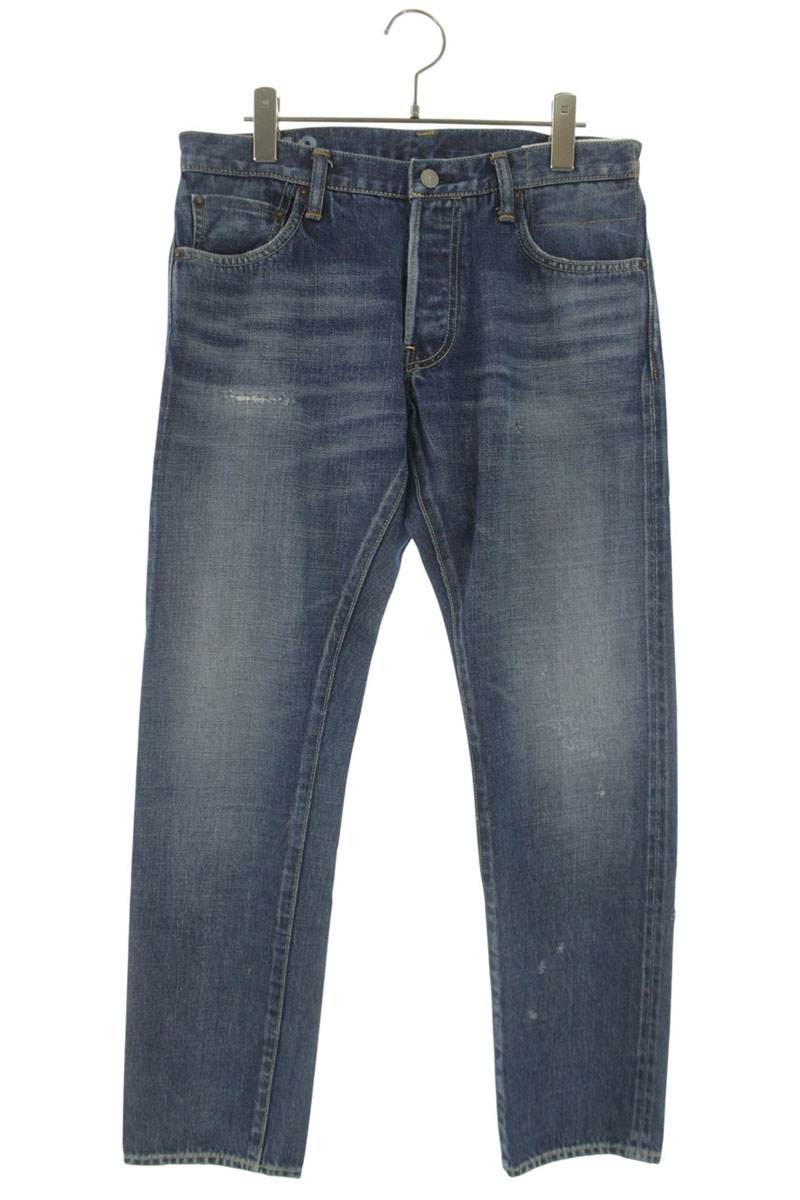 ビズビム VISVIM 大いさ:34in  16SS  116105005024 不都合産業ソーシャル スカルプチャーデニムパンツ(インディゴ)【606062】【BS99】【メンズ】【中古】bb455#rinkan*B