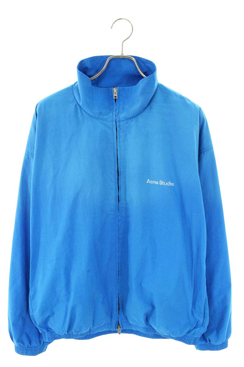 アクネストゥディオズ ACNE STUDIOS 大いさ:44  FN-MN-OUTW001264 ロゴジッパーブルゾン(青碧)【406062】【SS13】【メンズ】【中古】bb420#rinkan*B