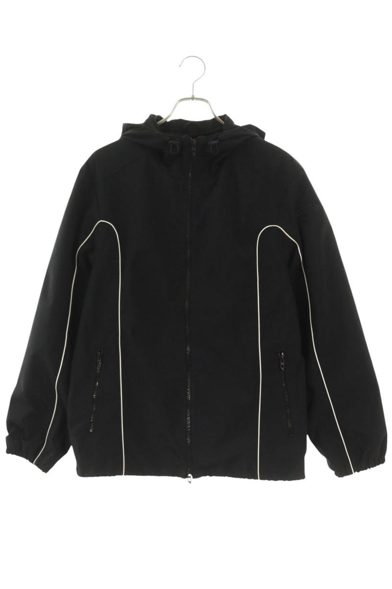 ディーゼル DIESEL　サイズ:S フード付きナイロンブルゾン(ブラック)【606062】【BS99】【メンズ】【中古】bb443#rinkan*B｜RINKAN 21,560円
