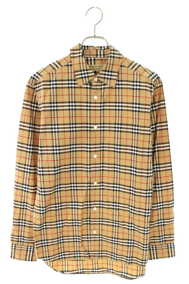 バーバリー Burberry 大きさ:S  THTHAGAR129SAM 長袖プルオーバー(赤銅色)【506062】【OM10】【メンズ】【中古】bb428#rinkan*B