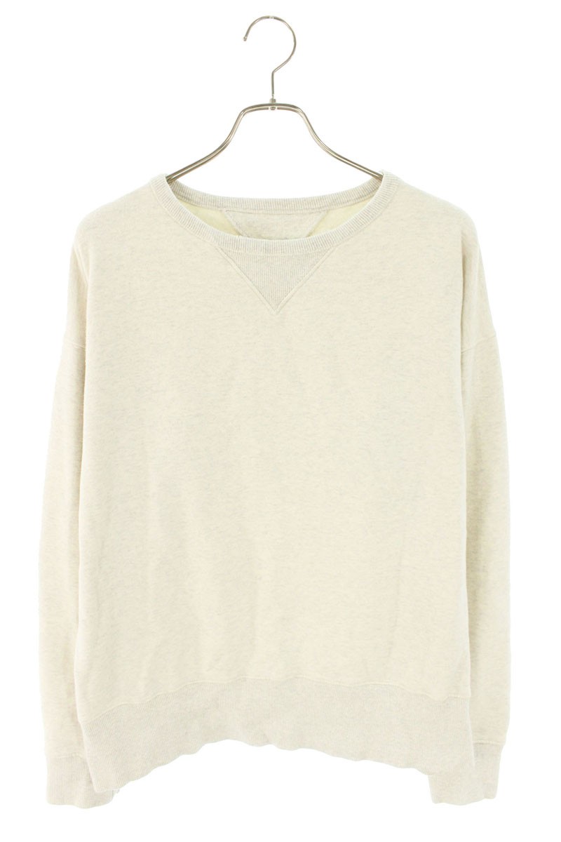 メゾンマルジェラ Maison Margiela 大きさ:M  25AW  S50GU0243 コットンクルーネックスウェット(薄墨色)【406062】【SB01】【メンズ】【中古】bb356#rinkan*B