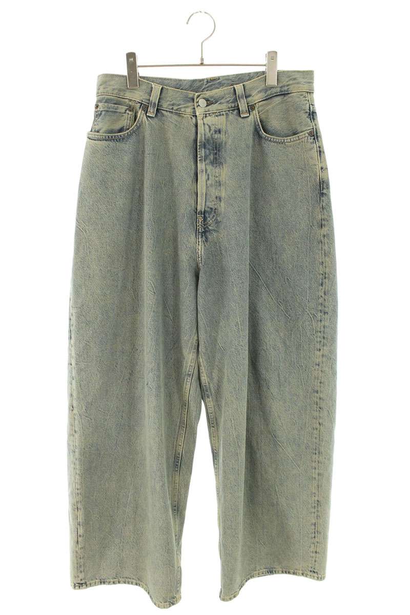 アクネストゥディオズ ACNE STUDIOS 大きさ:46  B00336 バギーデニムパンツ(青み)【506062】【OM10】【メンズ】【中古】bb170#rinkan*B