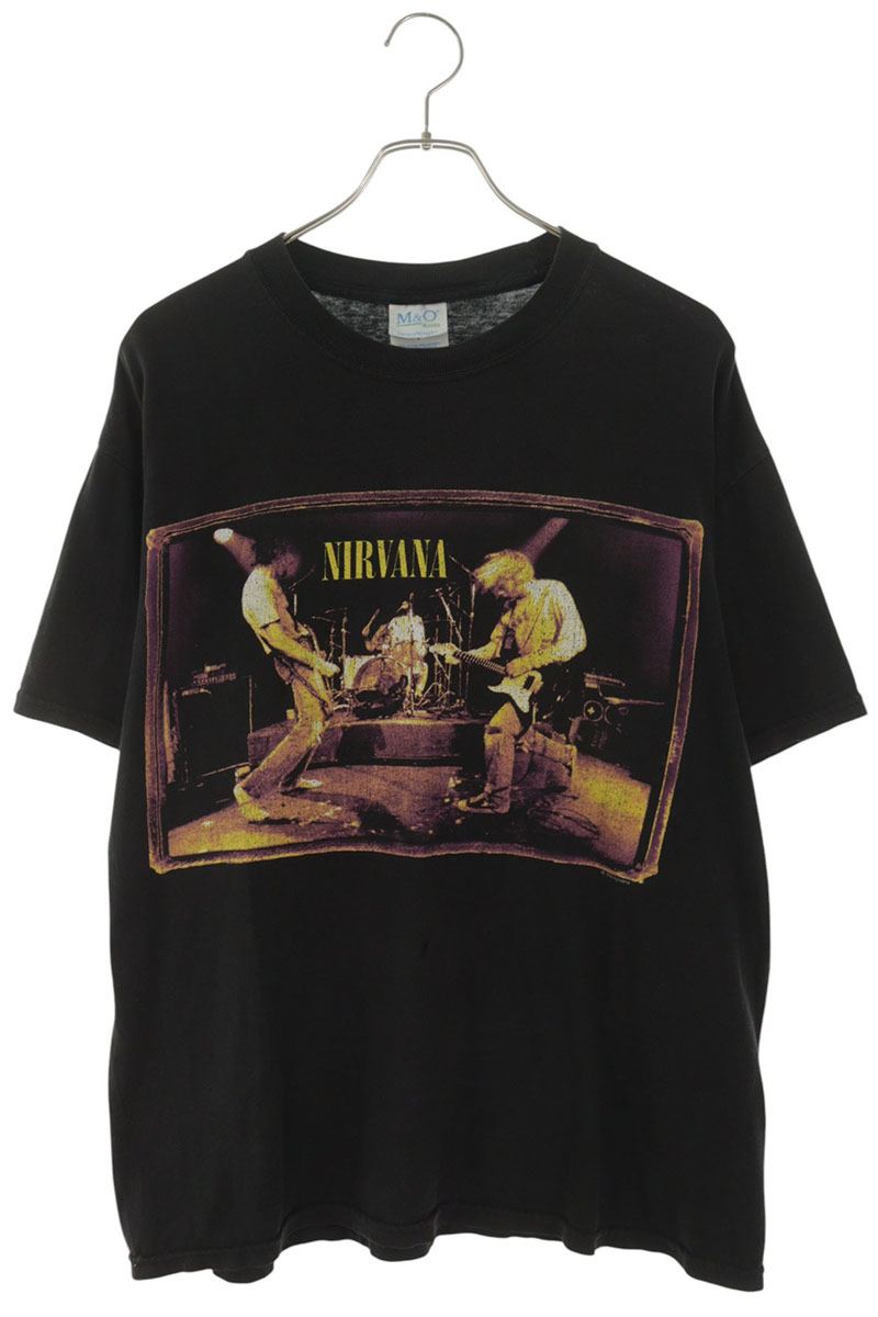 ヴィンテージ VINTAGE 大きさ:L  NIRVANA 涅槃 刷り上げるプルオーバー(黒いこと調)【706062】【FK04】【メンズ】【中古】bb359#rinkan*C