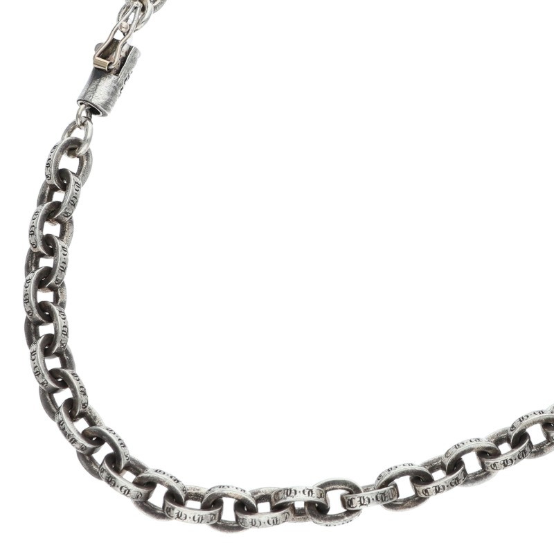 クロムハーツ Chrome Hearts 大きさ:18inch  PAPER CHAIN 18 調査報告チェーン店18inch しろがね色首飾り(しろがね色 27.8g)【116062】【聞き入れる15】【小物】【中古】bb450#rinkan*B