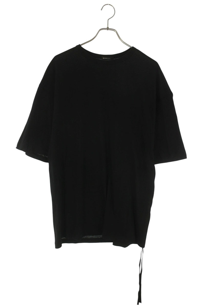 アンドゥムルメステール ANN DEMEULEMEESTER 大いさ:S  26SS  B0013912FA206 バックメッセージプリントティーシャツ(黒いこと)【806062】【SB01】【メンズ】【新古品】bb78#rinkan*N
