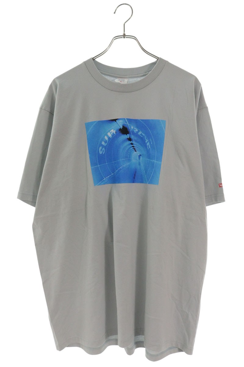 シュプリーム SUPREME 大きさ:XL  24SS  Tunnel Tee 水平坑プルオーバー(薄墨色)【116062】【OM10】【メンズ】【中古】bb187#rinkan*B