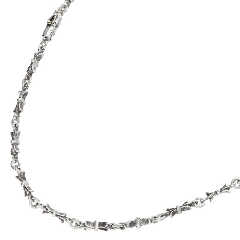 クロムハーツ Chrome Hearts サイズ:30inch TINY BAR タイニーバー30inch オールドシルバーネックレス(シルバー 27.57g)【716062】【NO05】【小物】【中古】bb209#rinkan*B |RINKAN