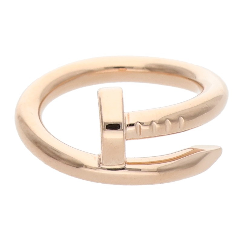カルティエ Cartier　サイズ:49/9号 JUSTE UN CLOU RING ジュストアンクル K18PGリング(ピンクゴールド 7.78g)【516062】【SS13】【小物】【中古】bb51#rinkan*B ｜RINKAN