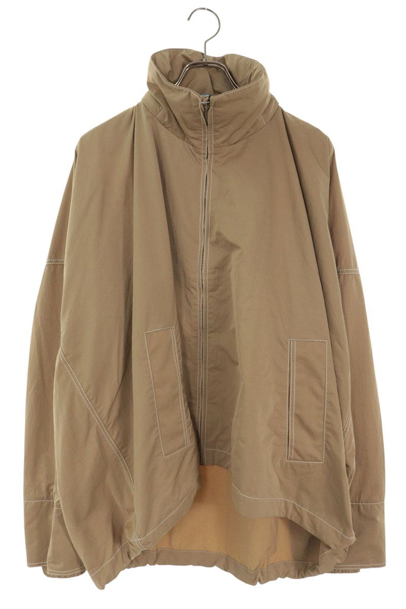 ボッテガヴェネタ BOTTEGA VENETA　サイズ:S 767969 VF4K0 テックナイロンジップブルゾン(ベージュ)【616062】【BS99】【メンズ】【中古】bb412#rinkan*S｜RINKAN
