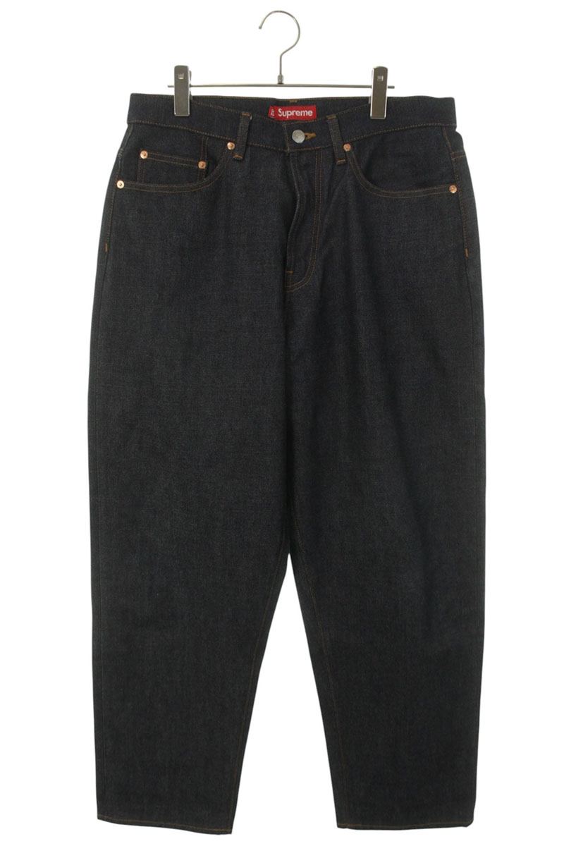 シュプリーム SUPREME サイズ:32インチ 23AW Rigid Baggy Selvedge Jean バギーデニムパンツ(インディゴ)【226062】【FK04】【メンズ】【中古】bb212#rinkan*A|RINKAN