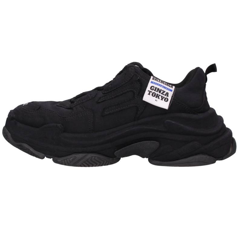 バレンシアガ BALENCIAGA サイズ:42 riple S Ginza Tokyo Exclusive トリプルエススニーカー(ブラック)【526062】【OM10】【メンズ】【小物】【中古】bb457#rinkan*B|RINKAN
