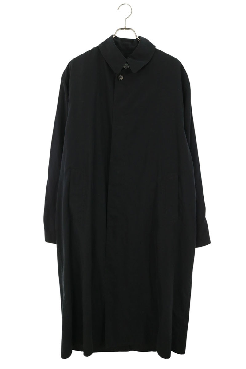 メゾンマルジェラ Maison Margiela サイズ:42 S51AH0184 ピーチドコットンコート(ブラック)【207062】【SB01】【メンズ】【中古】bb356#rinkan*B|RINKAN