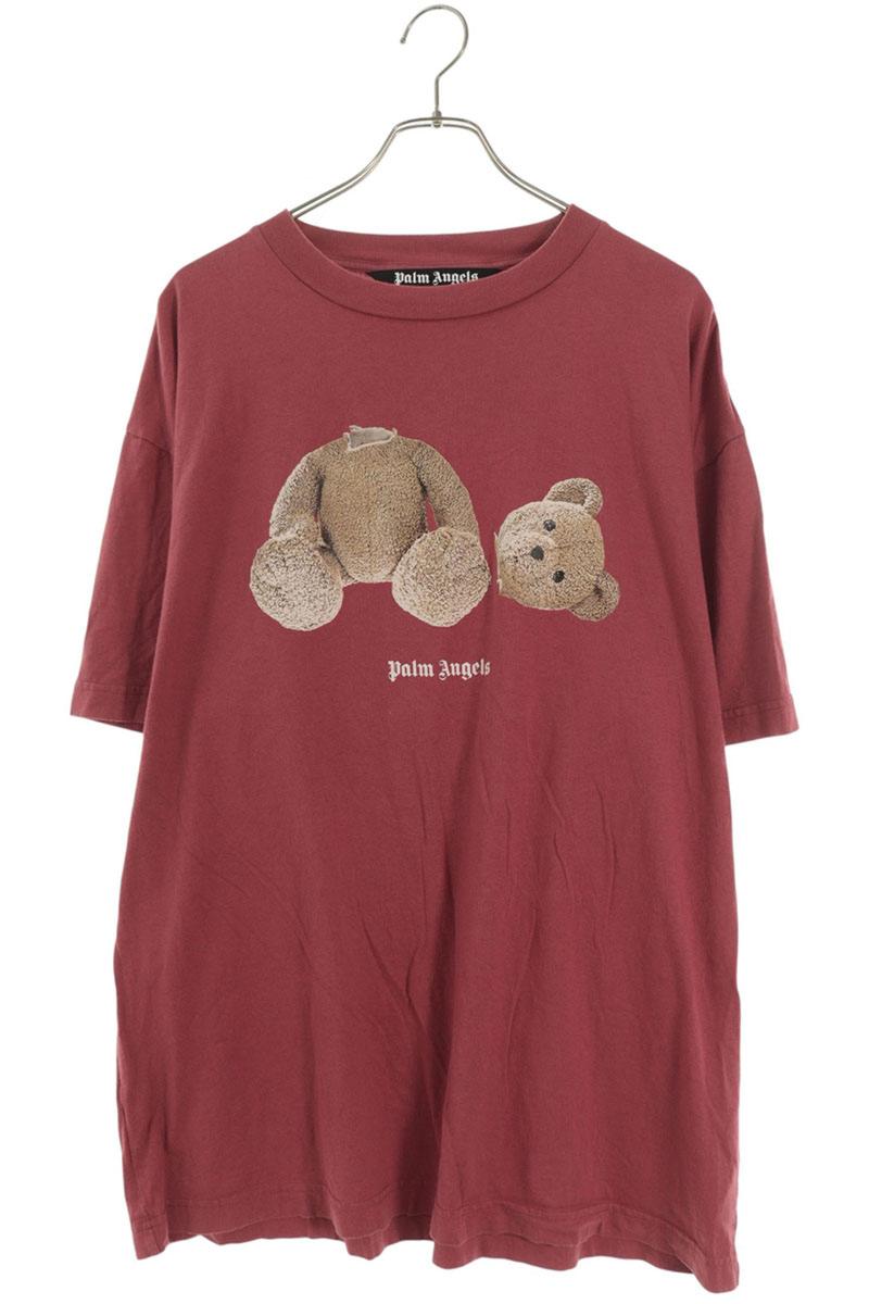 パームエンジェルス Palm Angels　サイズ:XXL PMAA001F21JER023 ベアークラシックTシャツ(レッド)【507062】【BS99】【メンズ】【中古】bb459#rinkan*B｜RINKAN 9,528円
