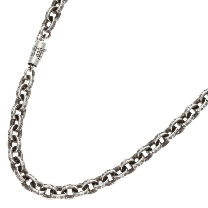 クロムハーツ Chrome Hearts サイズ:18inch PAPER CHAIN 18 ペーパーチェーン18inch シルバーネックレス(シルバー 33.43g)【607062】【SS07】【小物】【中古】bb212#rinkan*B|RINKAN