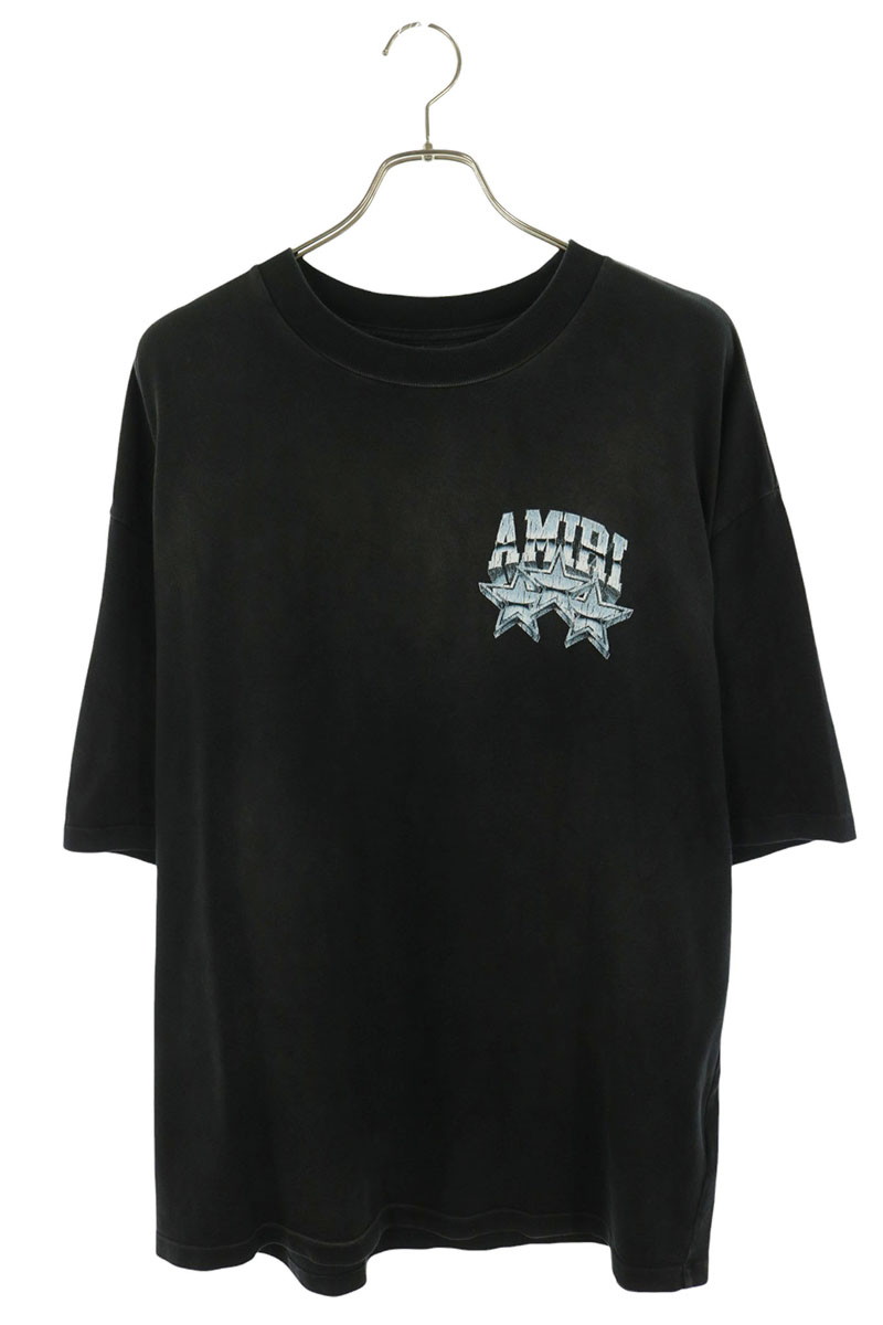 アミリ AMIRI サイズ:L AMJYTE1139 CHAMPIONSHIP バックプリントTシャツ(ブラック)【907062】【OM10】【メンズ】【中古】bb379#rinkan*B |RINKAN