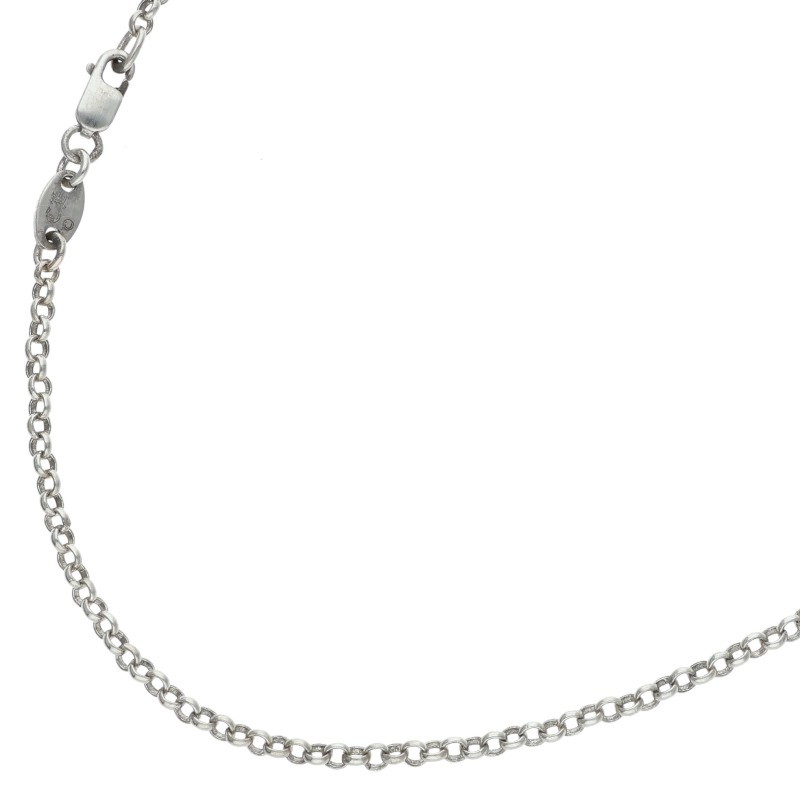 クロムハーツ Chrome Hearts　サイズ:20inch NECKCHAIN R20 ロールチェーン20inch シルバーネックレス(シルバー 5.51g)【907062】【SJ02】【小物】【中古】bb187#rinkan*B ｜RINKAN