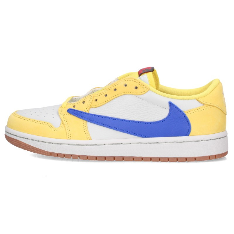 ナイキ NIKE　&times;トラヴィススコット Travis Scott サイズ:26cm WMNS AIR JORDAN 1 LOW OG SP DZ4137-700 エアジョーダン1ローカナリースニーカー(イエロー&times;ホワイト)【117062】【BS99】【メンズ】【小物】【中古】bb521#rinkan*S ｜RINKAN 37,838円