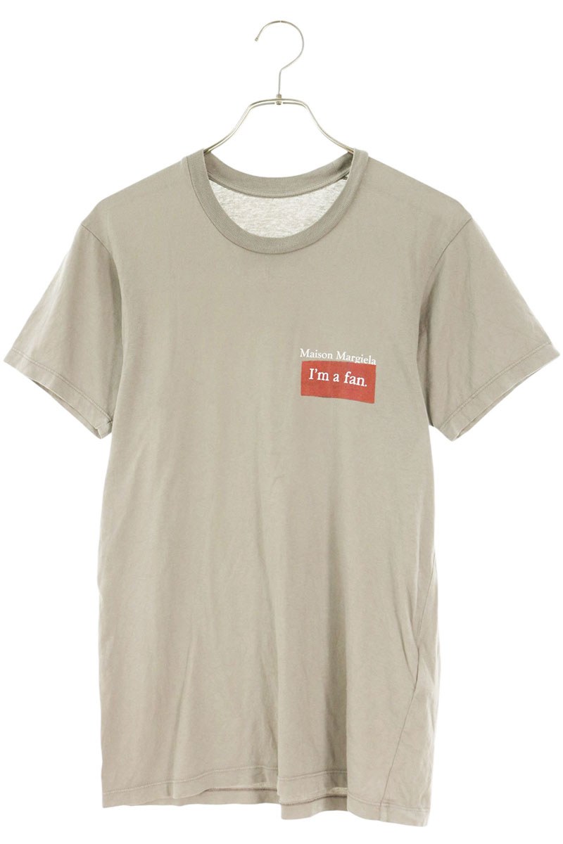 メゾンマルジェラ Maison Margiela　サイズ:XXS 25AW S50GC0723 胸ロゴプリントTシャツ(グレー)【117062】【BS99】【メンズ】【中古】bb428#rinkan*B｜RINKAN 19,111円