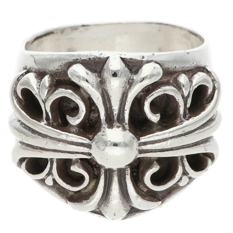 クロムハーツ Chrome Hearts サイズ:18号 KEEPER キーパー リングリング(シルバー 21.4g)【117062】【SJ02】【小物】【中古】bb412#rinkan*B |RINKAN