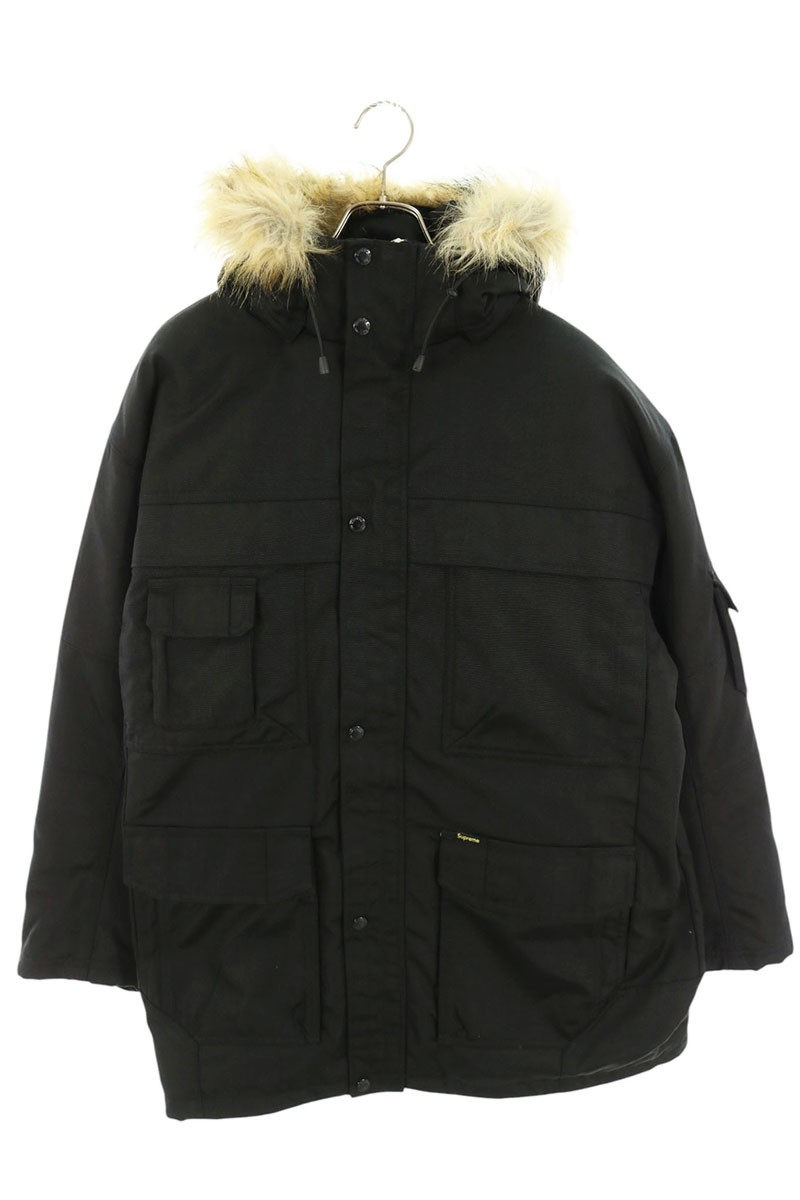シュプリーム SUPREME　サイズ:M 25AW Cordura Snorkel Coat コーデュラスノーケルコート(ブラック)【217062】【BS99】【メンズ】【中古】bb51#rinkan*S｜RINKAN