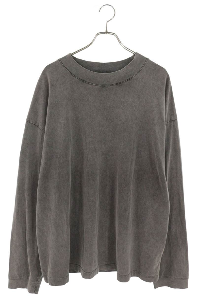 アクネストゥディオズ ACNE STUDIOS　サイズ:L FN-UX-TSHI000020 クルーネック長袖カットソー(グレー)【117062】【SB01】【メンズ】【中古】bb380#rinkan*B｜RINKAN