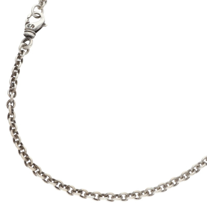クロムハーツ Chrome Hearts　サイズ:18inch NE CHAIN 18 NEチェーン18inch シルバーネックレス(シルバー 19.83g)【517062】【SS07】【小物】【中古】bb473#rinkan*B ｜RINKAN