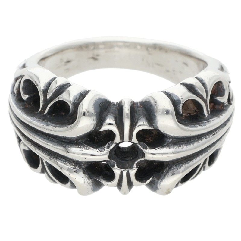 クロムハーツ Chrome Hearts　サイズ:20号 K&T オールドシルバーリング(シルバー 19.32g)【427062】【OS06】【小物】【中古】bb453#rinkan*B ｜RINKAN
