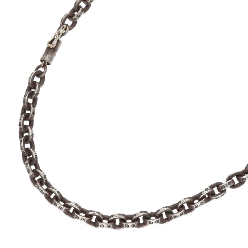 クロムハーツ Chrome Hearts サイズ:18inch PAPER CHAIN 18 ペーパーチェーン18inch シルバーネックレス(シルバー 33.22g)【617062】【SS07】【小物】【中古】bb297#rinkan*B|RINKAN