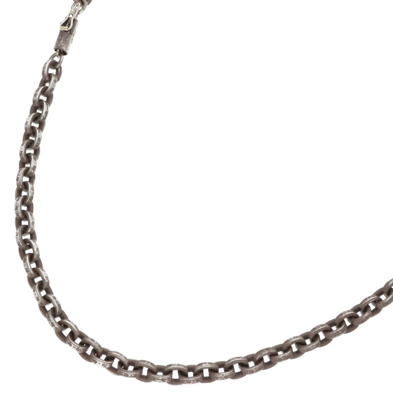 クロムハーツ Chrome Hearts　サイズ:18inch PAPER CHAIN 18 ペーパーチェーン18inch シルバーネックレス(シルバー 35.16g)【817062】【GZ11】【小物】【中古】bb382#rinkan*B｜RINKAN 162,712円