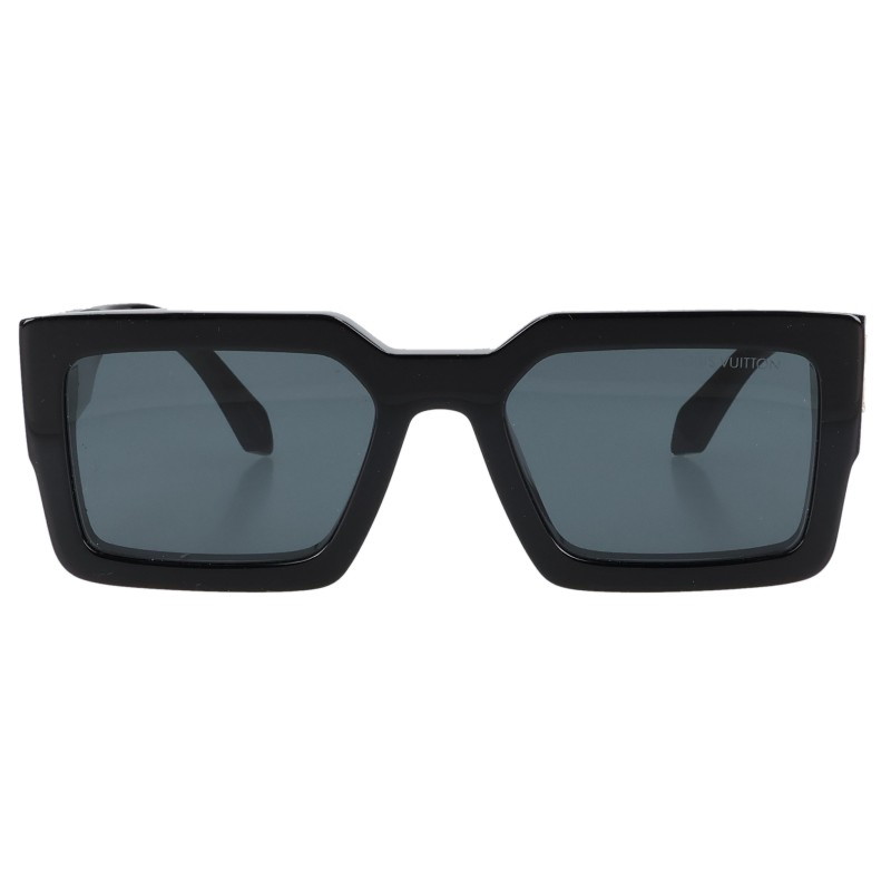 ルイヴィトン LOUISVUITTON　サイズ:54□21 155 Z1579E サングラス LVクラッシュ スクエア サングラス 眼鏡((フレーム)ブラック)【327062】【BS99】【小物】【中古】bb33#rinkan*A ｜RINKAN