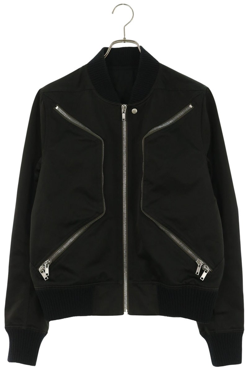 リックオウエンス Rick Owens サイズ:48 RU01F2790-THD ヘイザーフライトブルゾン(ブラック)【917062】【SS13】【メンズ】【中古】bb310#rinkan*B |RINKAN