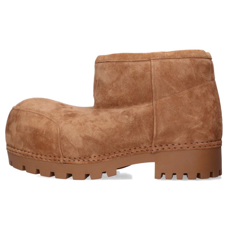バレンシアガ BALENCIAGA サイズ:41 ALASKA アラスカファーブーツ(ブラウン)【227062】【SB01】【メンズ】【小物】【中古】bb506#rinkan*S |RINKAN