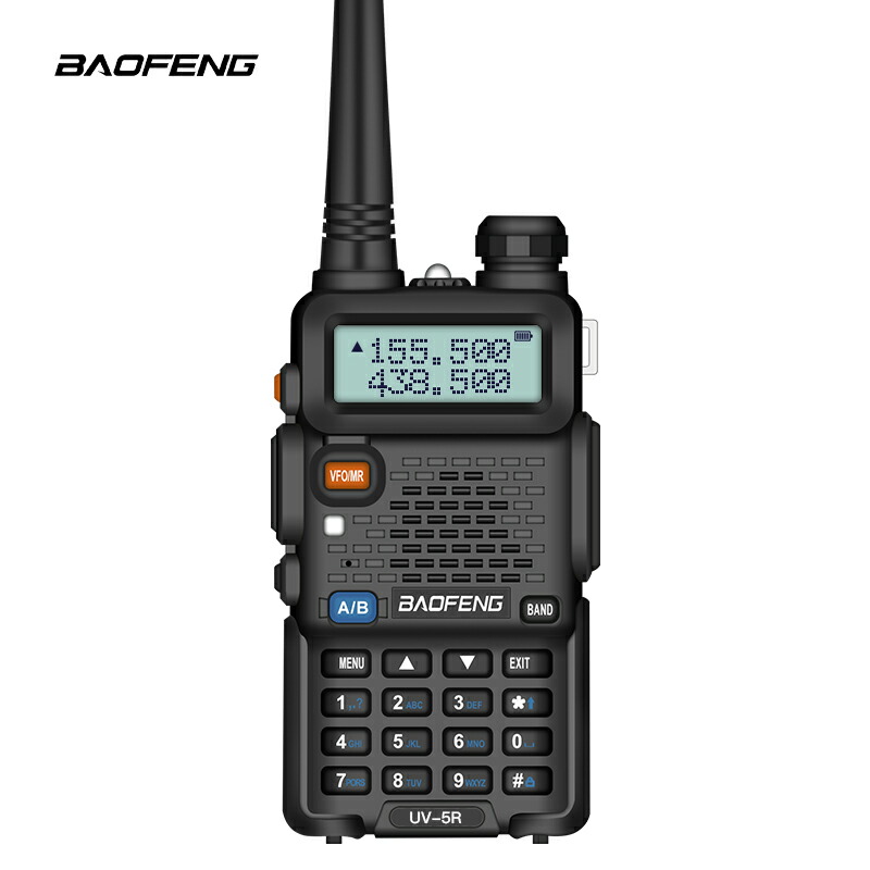 ワイドバンドラジオ　UV-5R PLUS　USB端子装備品　９９９ｃｈメモリー ワイドバンドラジオ UV-5R PLUS USB端子装備品 999ch
