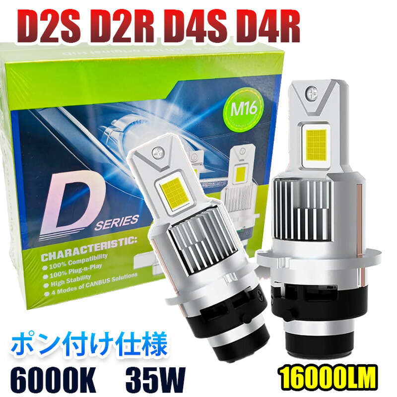 LED D2S/R ヘッドライト 10000lm 6000K スフィアライト LED D2S /R ヘッドライト 10000lm 6000K