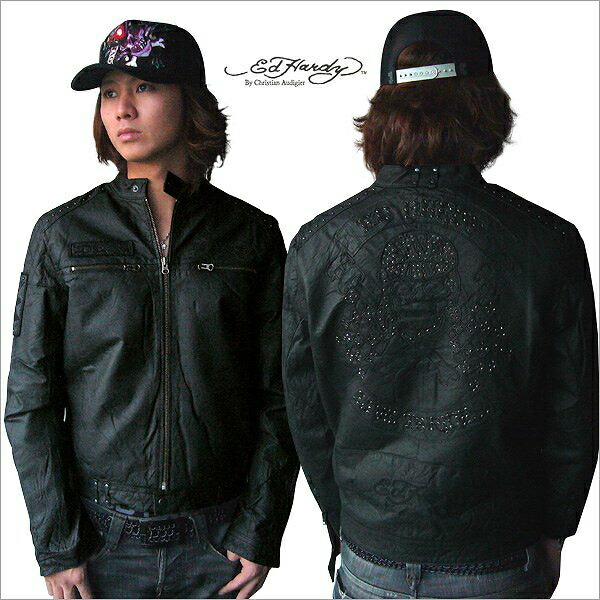 楽天市場】ED HARDY / エドハーディーレザーRIDERS LEATHER